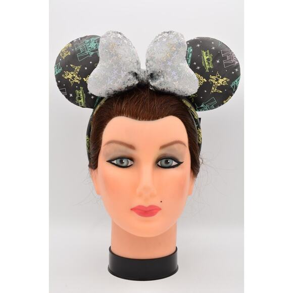 Disney Parks Minnie Mouse Ears 100 Years of Wonder Headband Disneyland 2023 - Picture 1 of 12